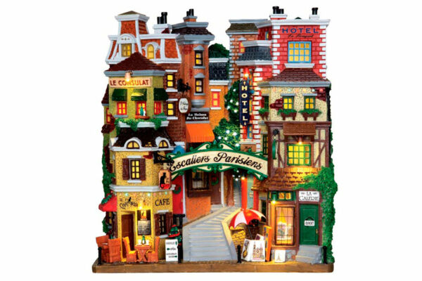 Fachada "Parisiens Stairs" Lemax