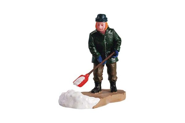Limpiando la nieve