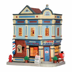 Barbería "The Corner Barber Shop" Lemax