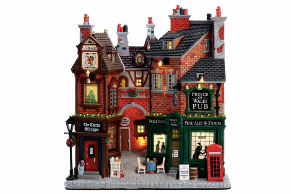 Fachada Navidad "English Lane" Lemax