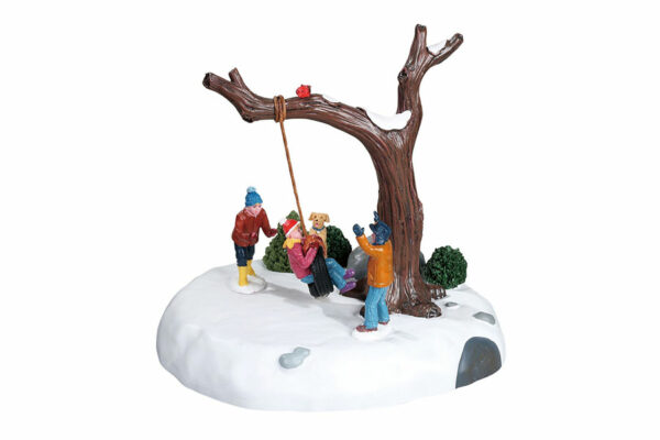 Escena árbol columpio Lemax