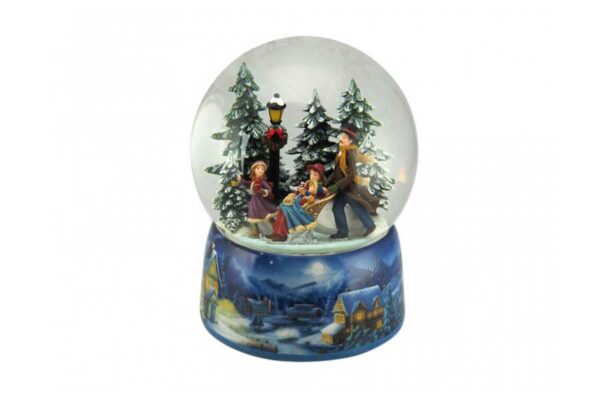 Bola de nieve "Paseo en Trineo"