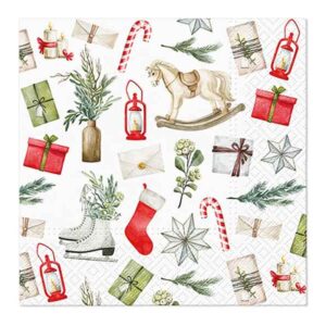 Servilletas de Navidad "Adornos"