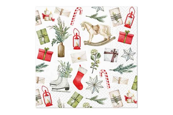 Servilletas de Navidad "Adornos"