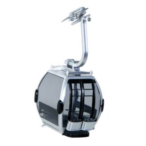 Cabina Teleférico Omega IV Plata/Negro