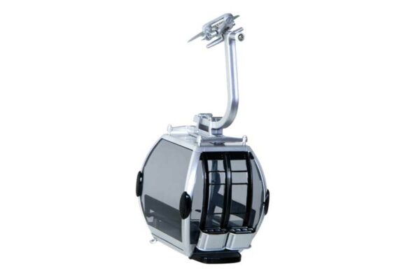 Cabina Teleférico Omega IV Plata/Negro