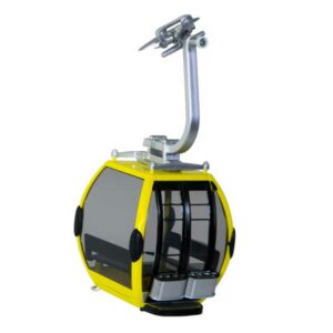 Cabina Teleférico Omega IV Amarillo/Negro