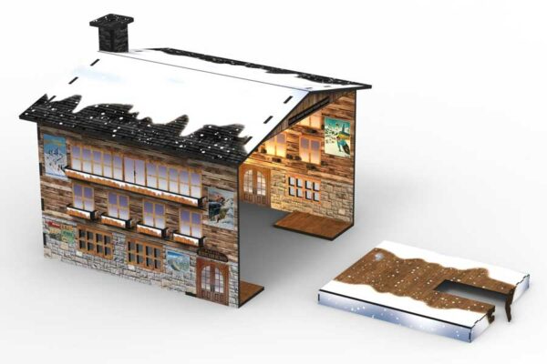Casa Teleférico con leds - Imagen 2