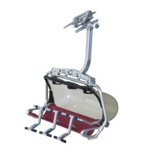 Silla 6 plazas Teleférico Rojo/Gris