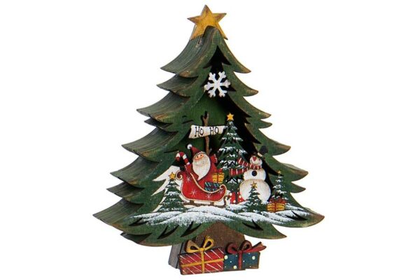 Árbol de Navidad madera
