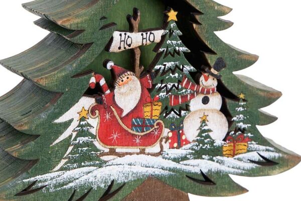 Árbol de Navidad madera - Imagen 2