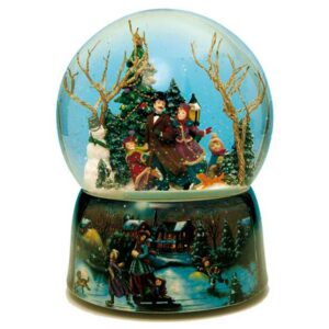 Bola de nieve "Patinadores"