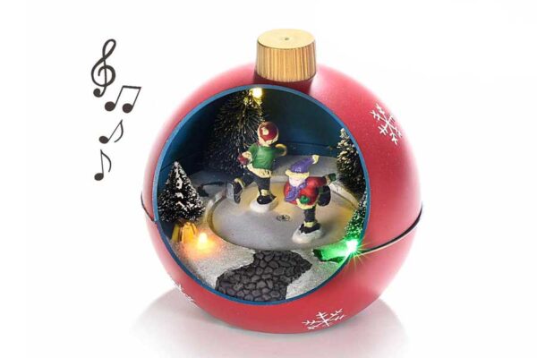 Caja de música "Bola de Navidad"