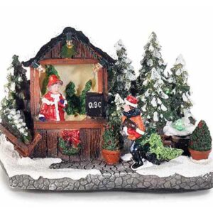 Puesto de Árboles de Navidad