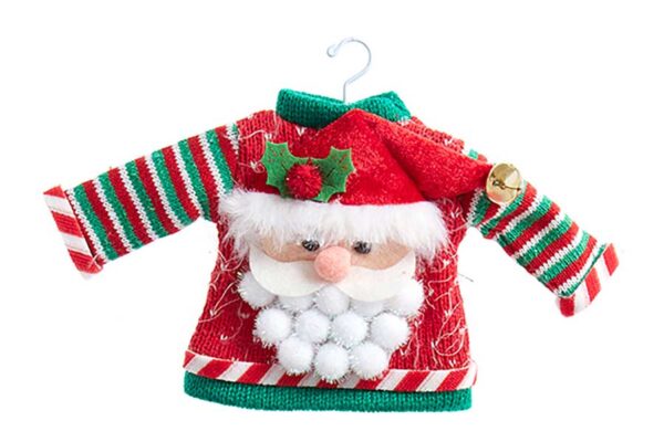 Colgante Navidad Jersey "Papá Noel"