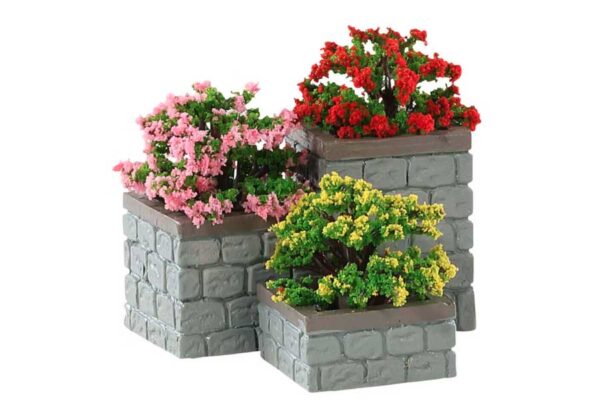 Maceteros con flores Lemax
