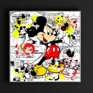 Lienzo algodón "Mickey Mouse"