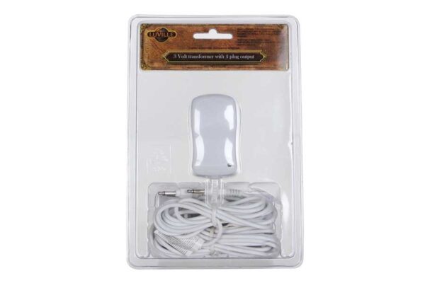 Adaptador 4 clavijas Luville 3V