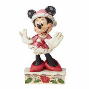 Minnie Mouse vestida de Mamá Noel