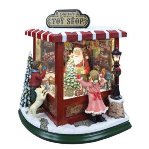 Tienda de juguetes antigua de Papá Noel