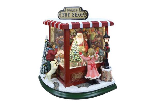 Tienda de juguetes antigua de Papá Noel