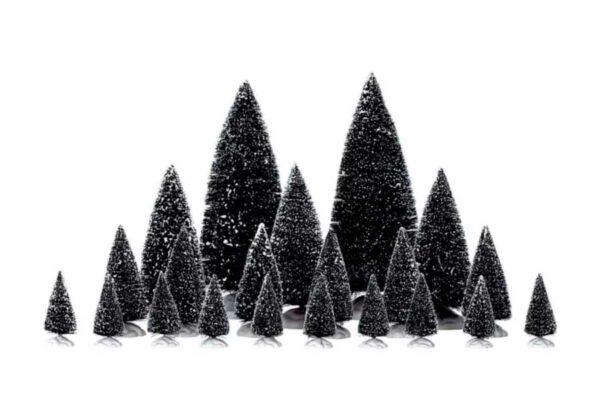Pinos nevados (21uds) Lemax