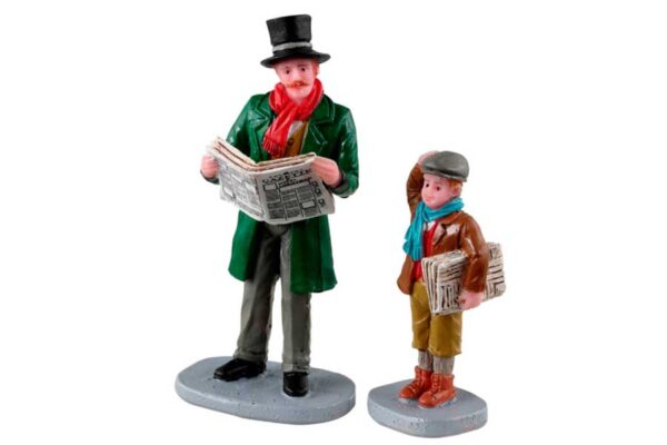 Vendedor de periódicos Lemax