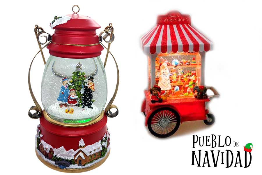 Bola de nieve Muñeco - Pueblo de Navidad Lemax y Luville