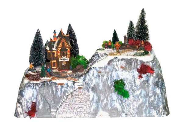 Maqueta paisaje de Navidad "Vail" - Imagen 2