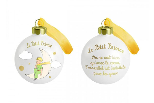 Bola de Navidad "Principito sentado en La Luna"