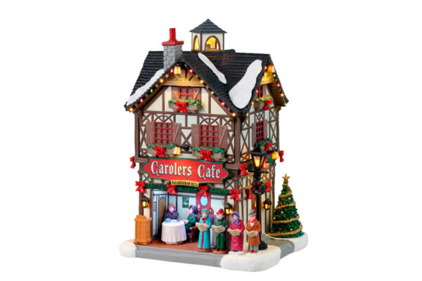 Casa de Navidad "Carolers Café" Lemax