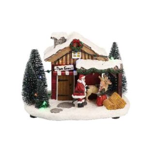 Puesto de Navidad "Granja de Papá Noel"