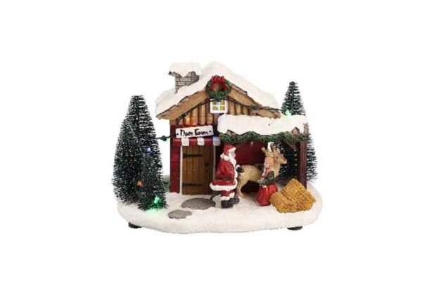 Puesto de Navidad "Granja de Papá Noel"