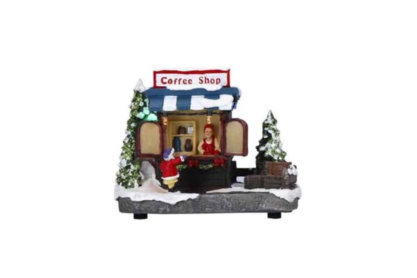 Puesto de Navidad "Coffee Shop"