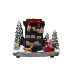 Puesto de Navidad "Newsstand"
