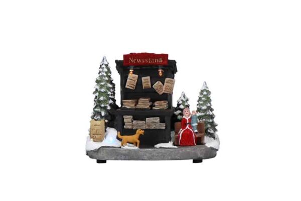 Puesto de Navidad "Newsstand"