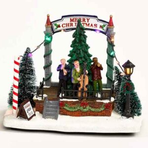Escena de Navidad "Trío musical"