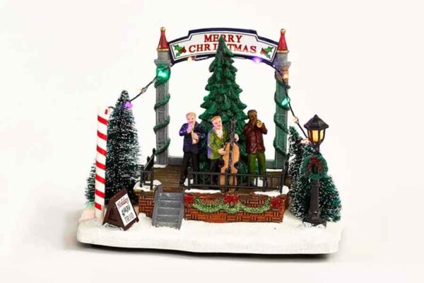 Escena de Navidad "Trío musical"
