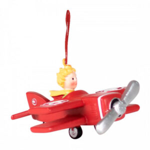 Colgante Árbol de Navidad "El Principito en avión rojo"