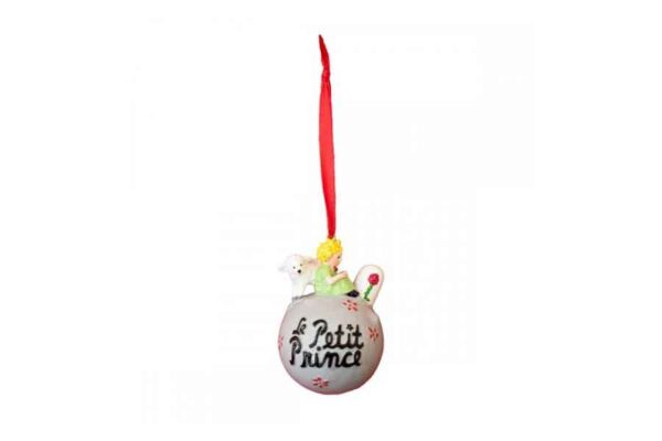 Colgante Árbol de Navidad "El Principito, planeta, rosa y oveja"