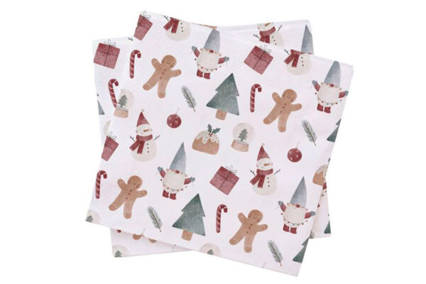 Servilletas de Navidad "Varios dibujos"