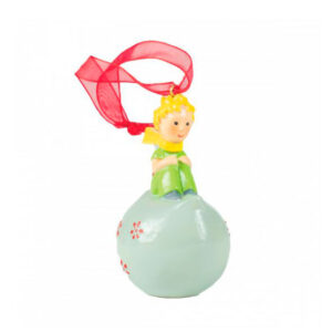 Colgante Árbol de Navidad "El Principito sentado en su planeta"