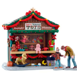 Puesto de Navidad "Juguetes del taller de Papá Noel"